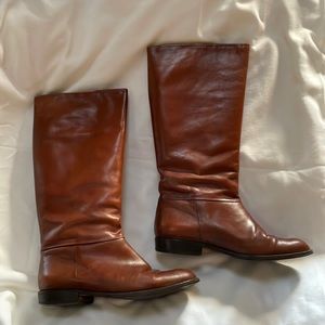 Used Bruno Magli tall Italian leather boots. Womens sz 7.5